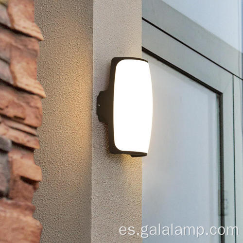 Lámpara de pan, lámpara de pared exterior para patio.